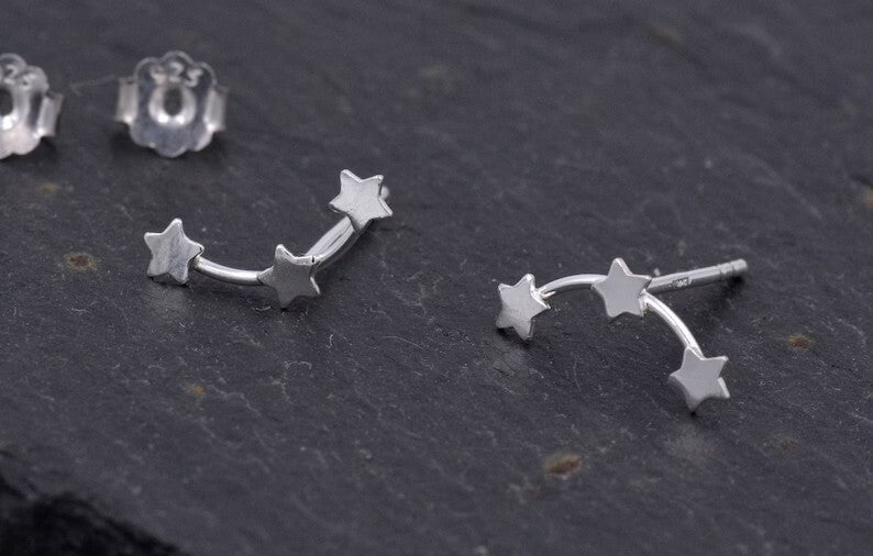 Tiny Star Earrings