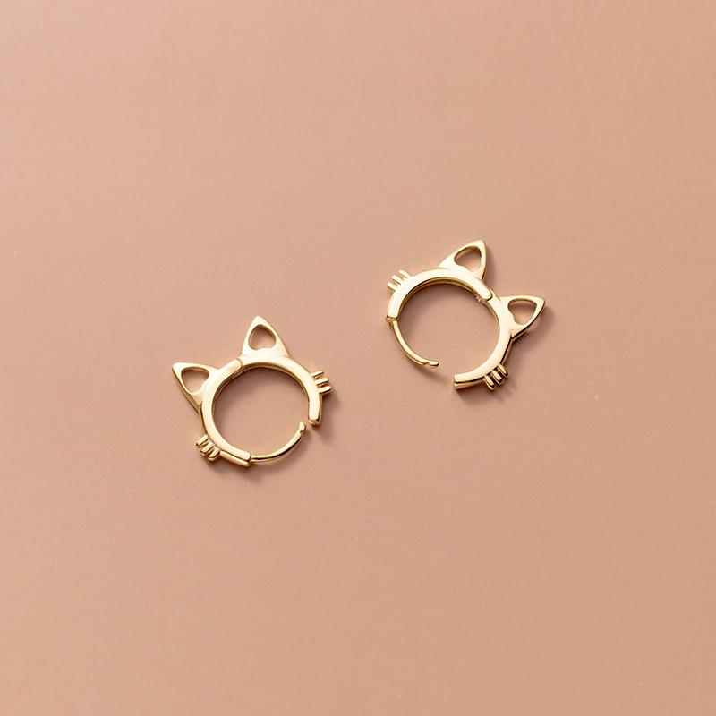 Cat Ear Buckle Earrings