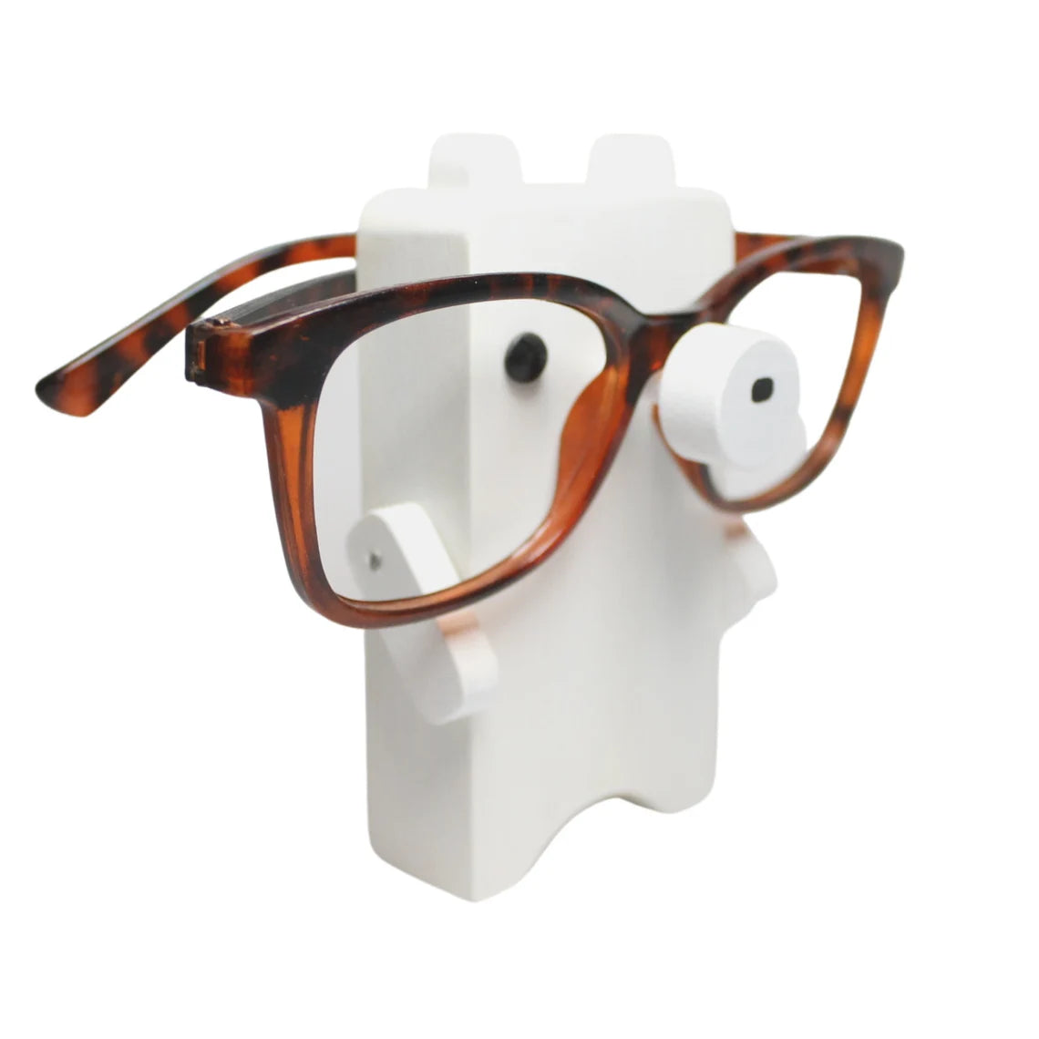 Polar Bear Glasses Handmade Holder Art Gift