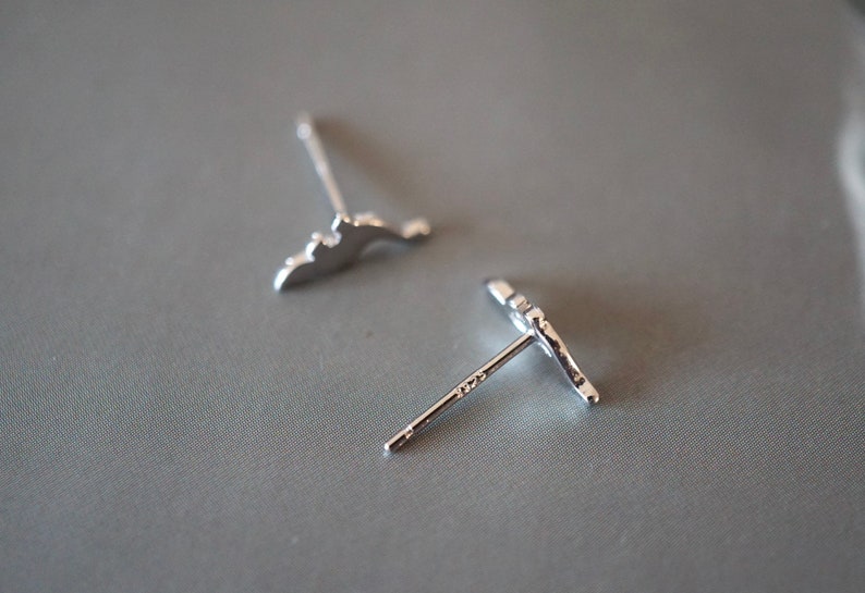 Tanystropheus Dinosaur Stud Earrings