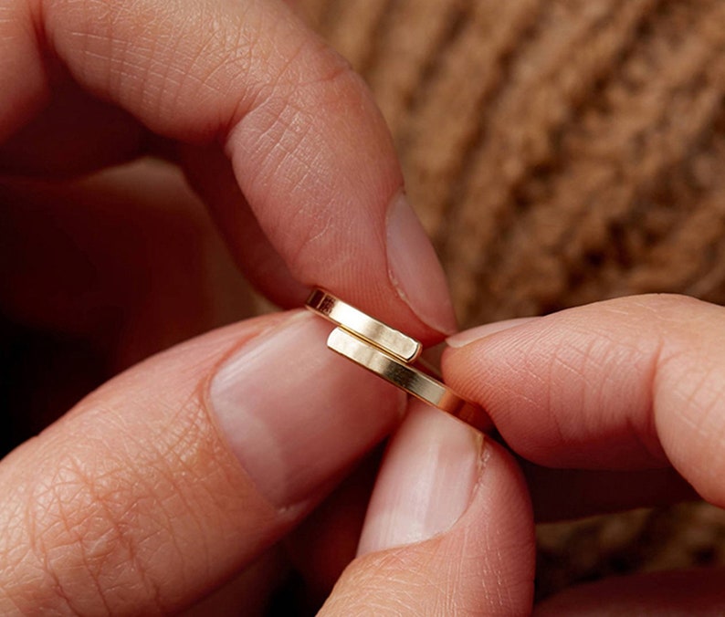 Dainty Name Ring