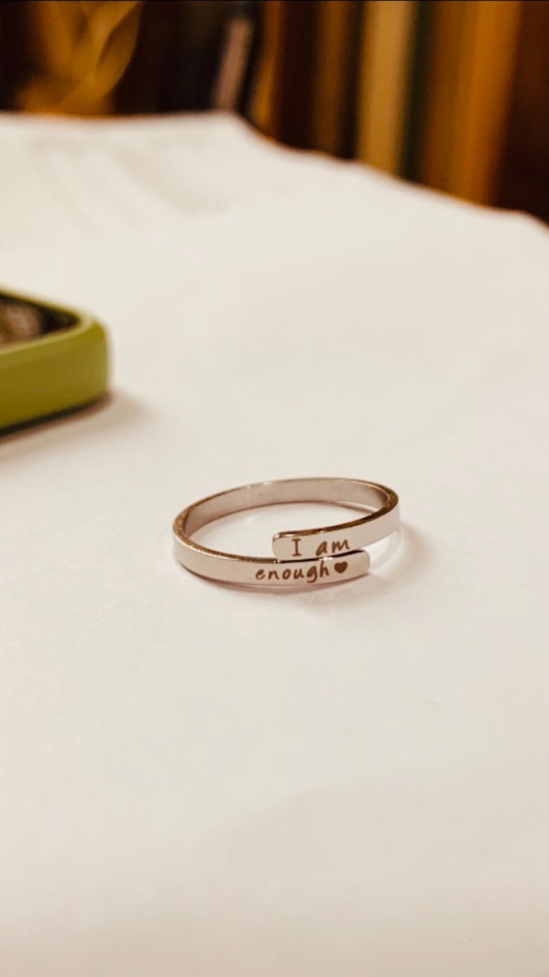 Dainty Name Ring