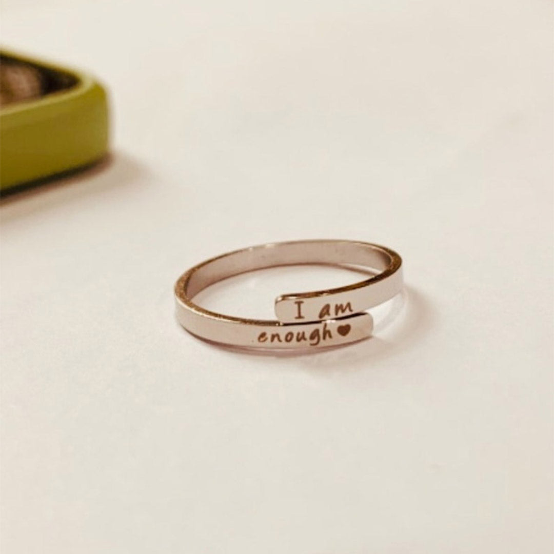 Dainty Name Ring