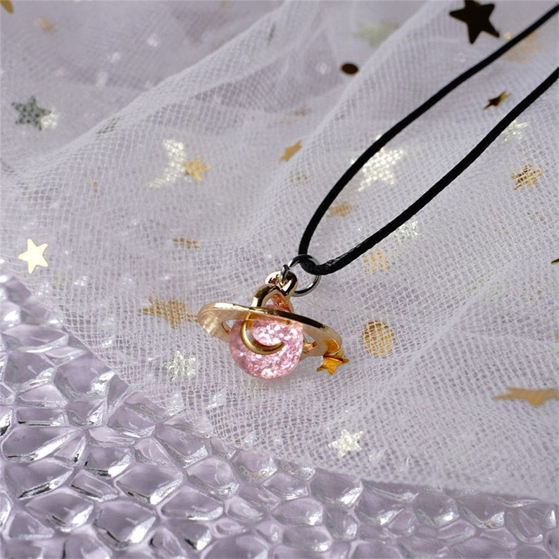 Summer Fantasy Universe Couple Necklace