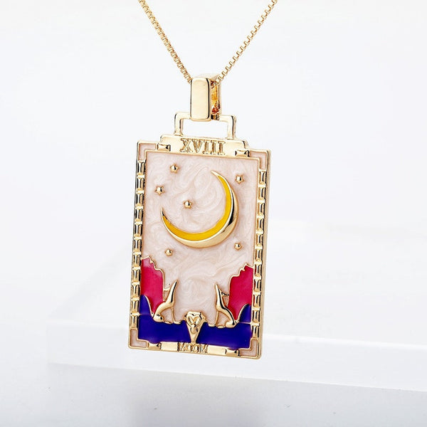 Tarot Moon Necklace