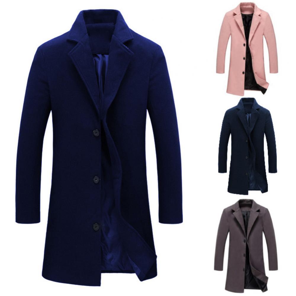 Men's Lightweight&Slim Fit Business Coat