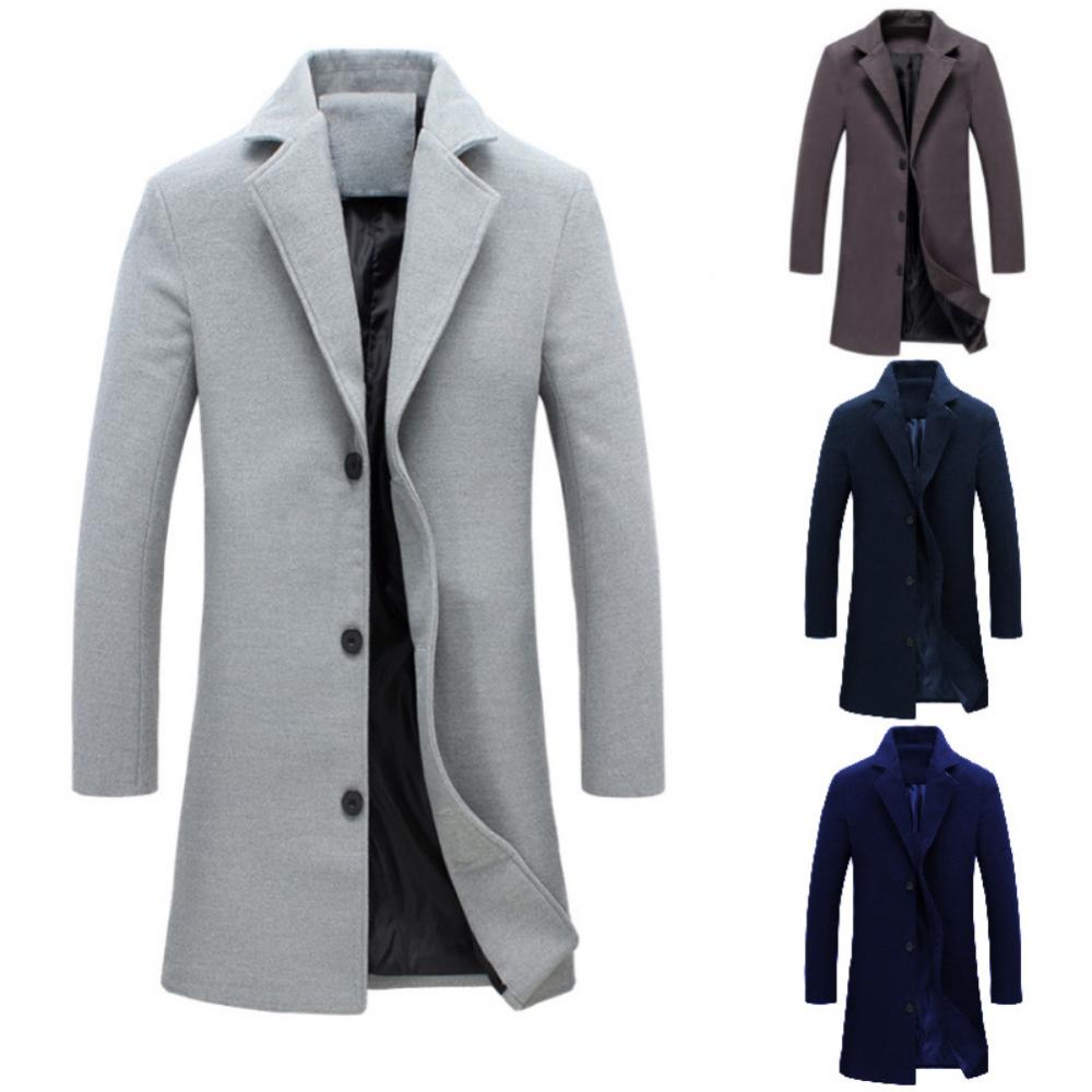 Men's Lightweight&Slim Fit Business Coat