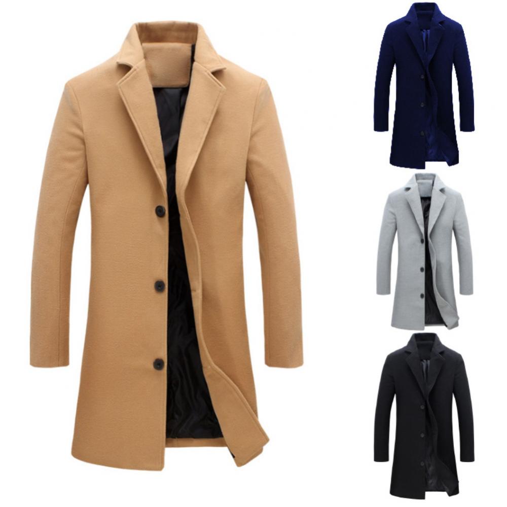 Men's Lightweight&Slim Fit Business Coat