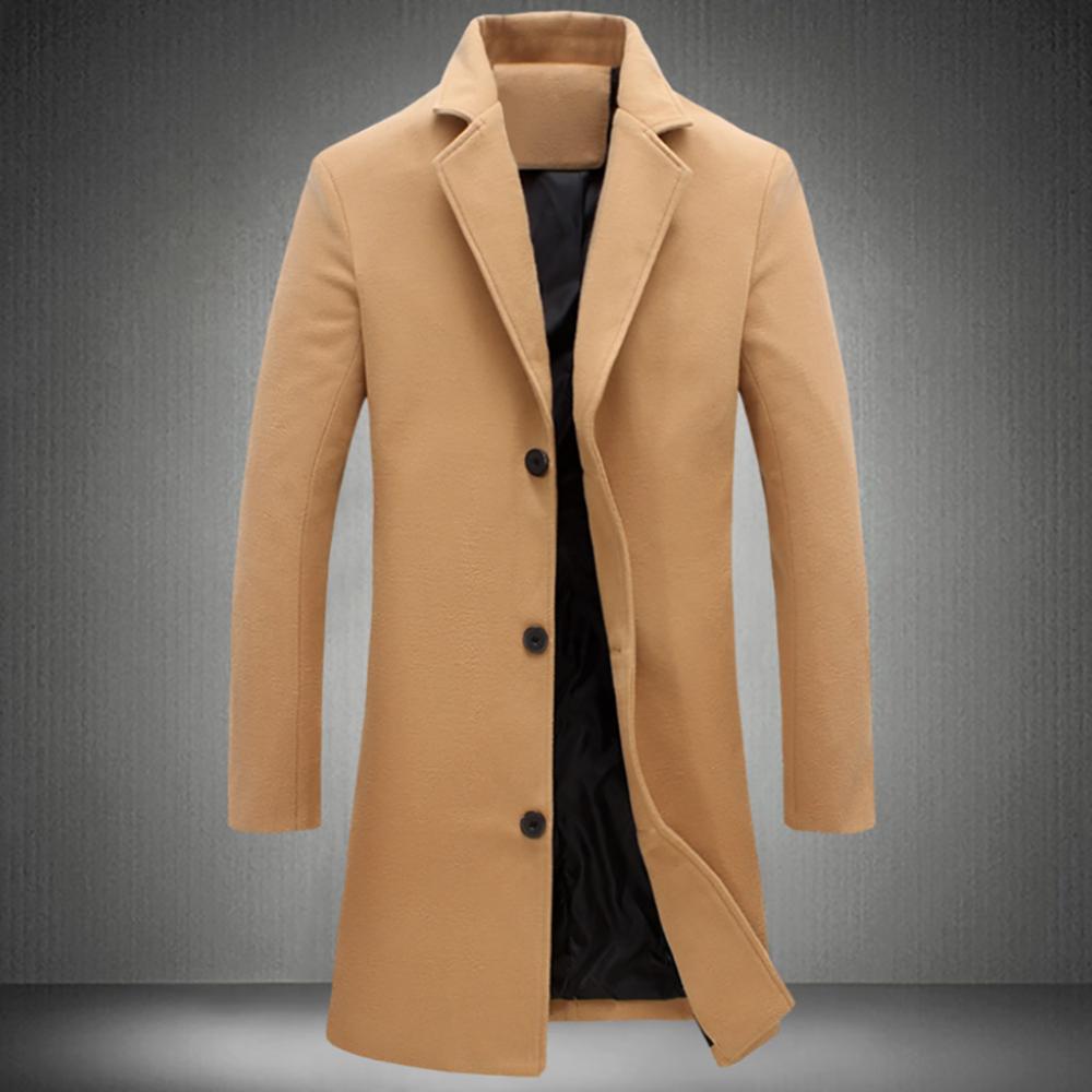 Men's Lightweight&Slim Fit Business Coat