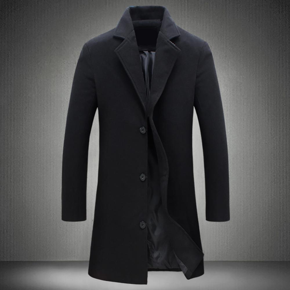 Men's Lightweight&Slim Fit Business Coat