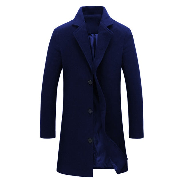 Men's Lightweight&Slim Fit Business Coat